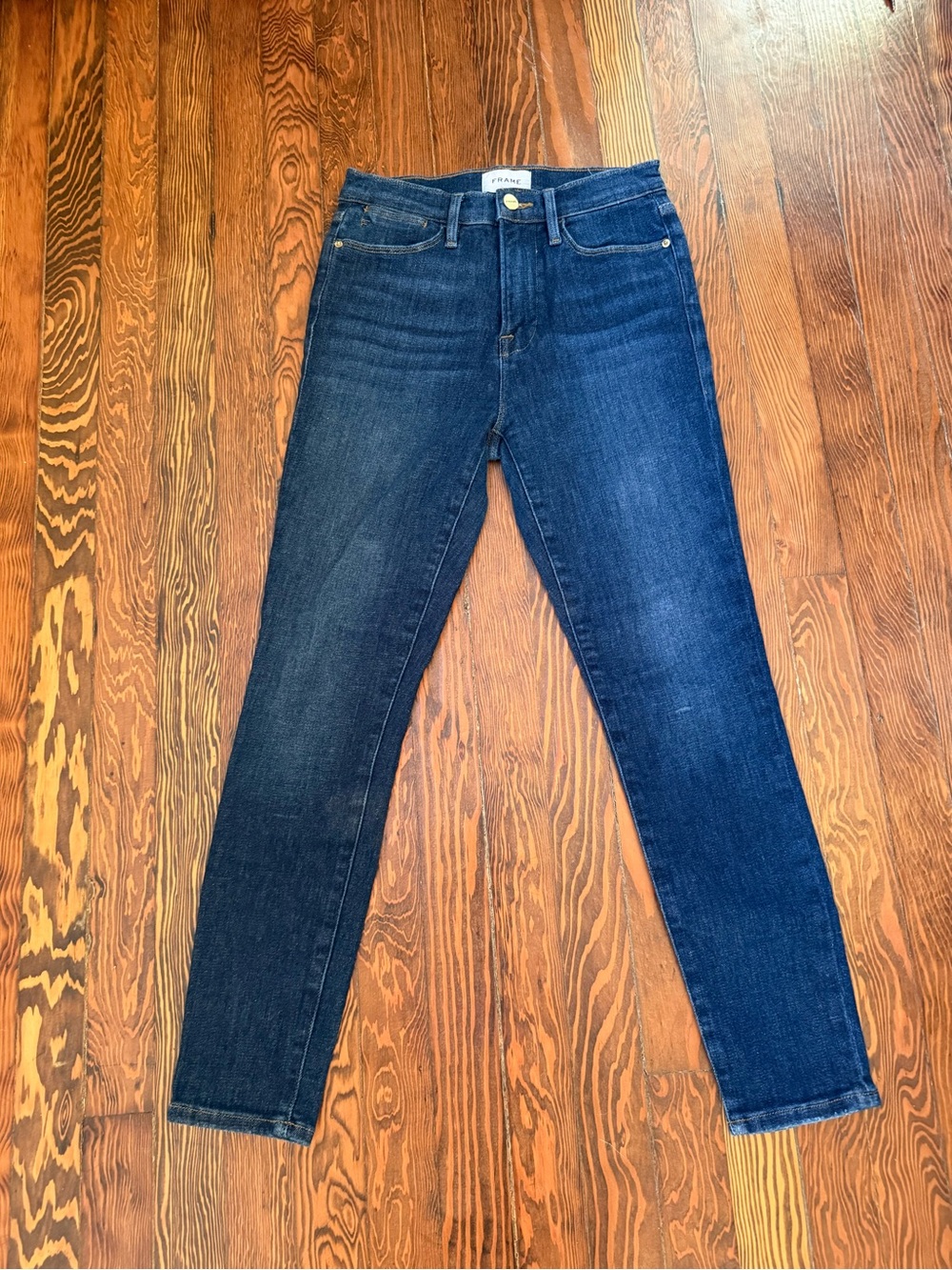Frame Denim Le High Skinny Crop Jeans